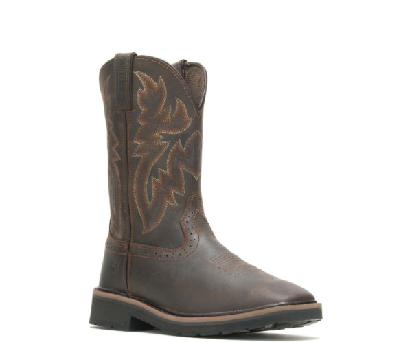 MEN'S RANCHER SQUARE-TOE STEEL-TOE WELLINGTON