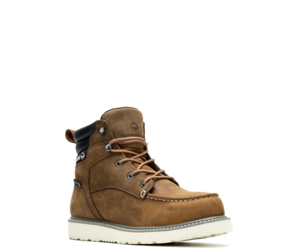 MEN'S TRADE WEDGE 6" MOC-TOE STEEL-TOE WORK BOOT