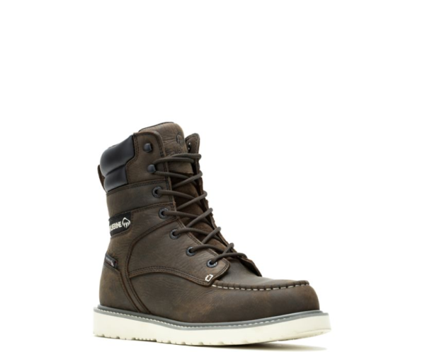 MEN'S TRADE WEDGE 8" MOC-TOE STEEL-TOE WORK BOOT